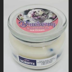 BLUEBERRY CHEESECAKE ICE CREAM SOY CANDLE